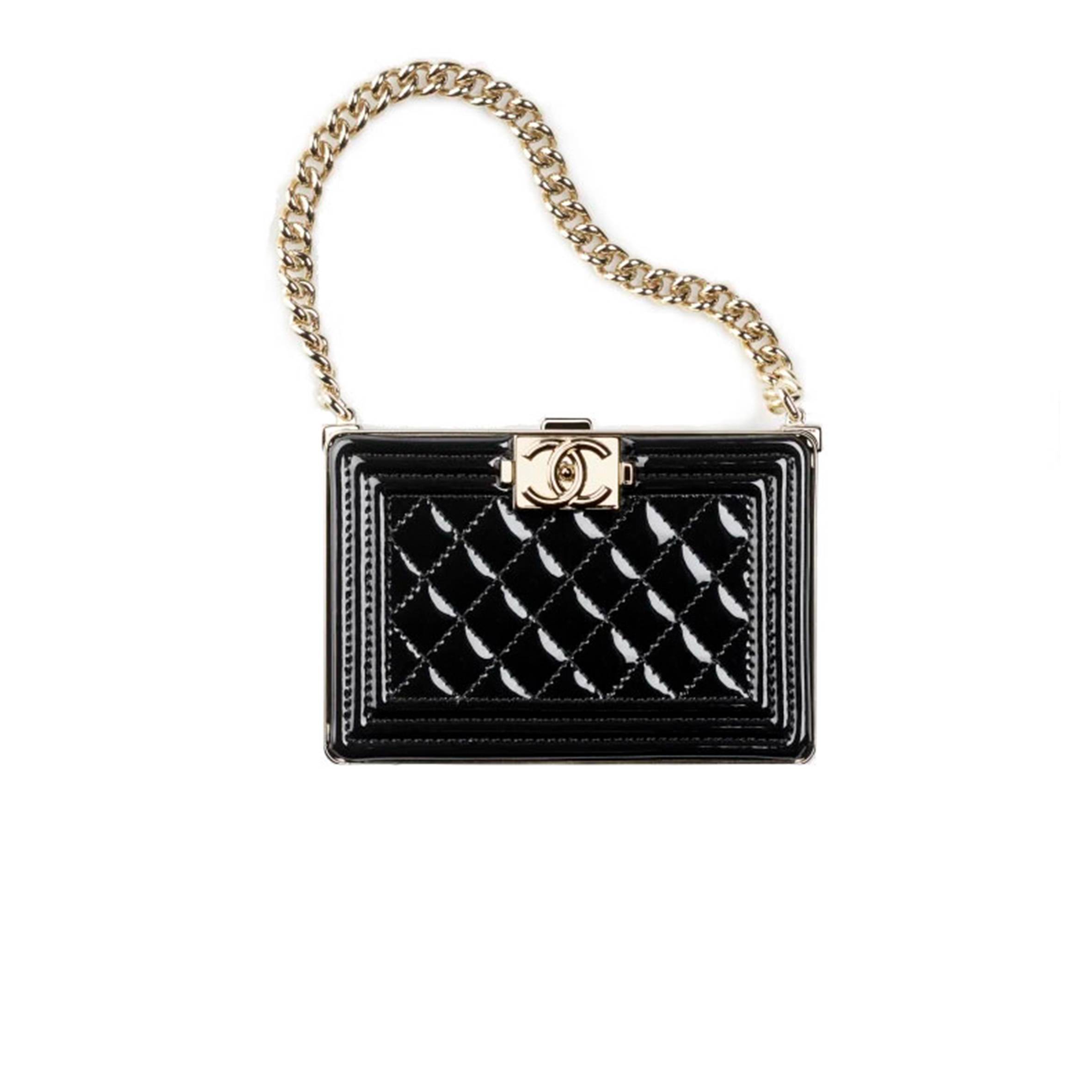 CHANEL MINI BUCKET WITH CHAIN GOLD HARDWARE  AP2859 B08447 10601 （11*9*8.8cm）